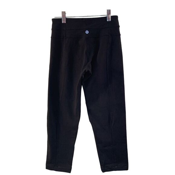 LULULEMON ATHLETICA Women’s Black Legging Capris / Size: 2 Tall - Picture 2 of 10